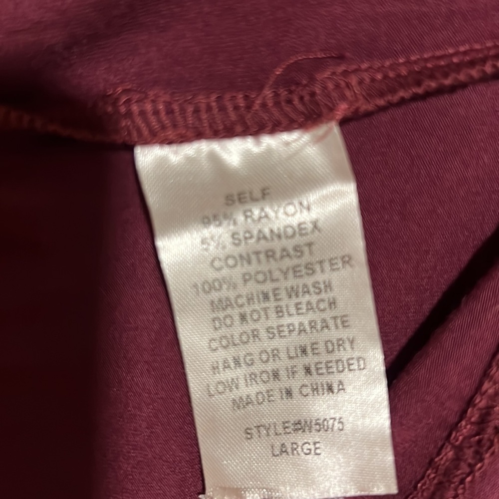 CY Fashion Burgundy dress - Picture 5 of 5